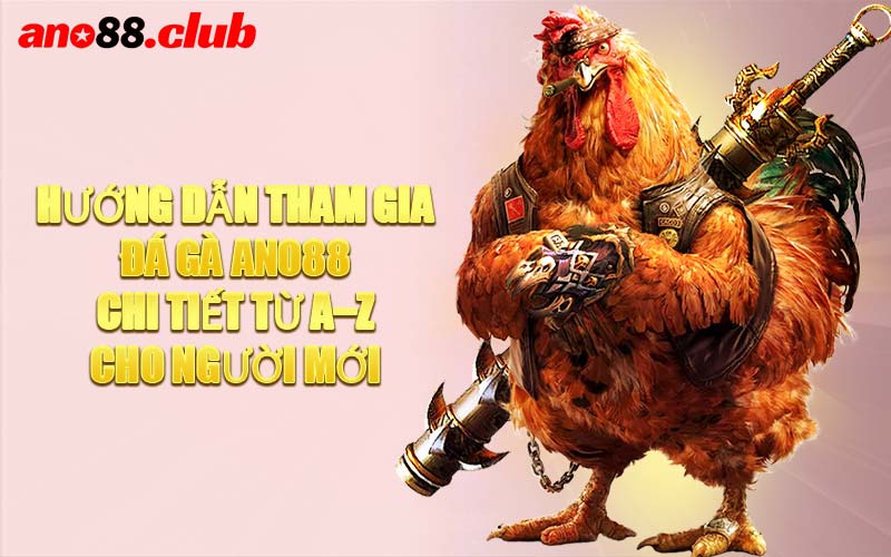 Hướng Dẫn Tham Gia Đá Gà ANO88 Chi Tiết Từ A–Z Cho Người Mới